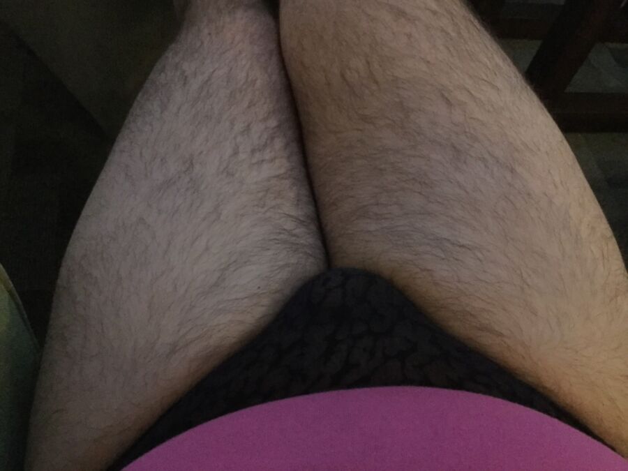 Hairy np cross dresser small uncut