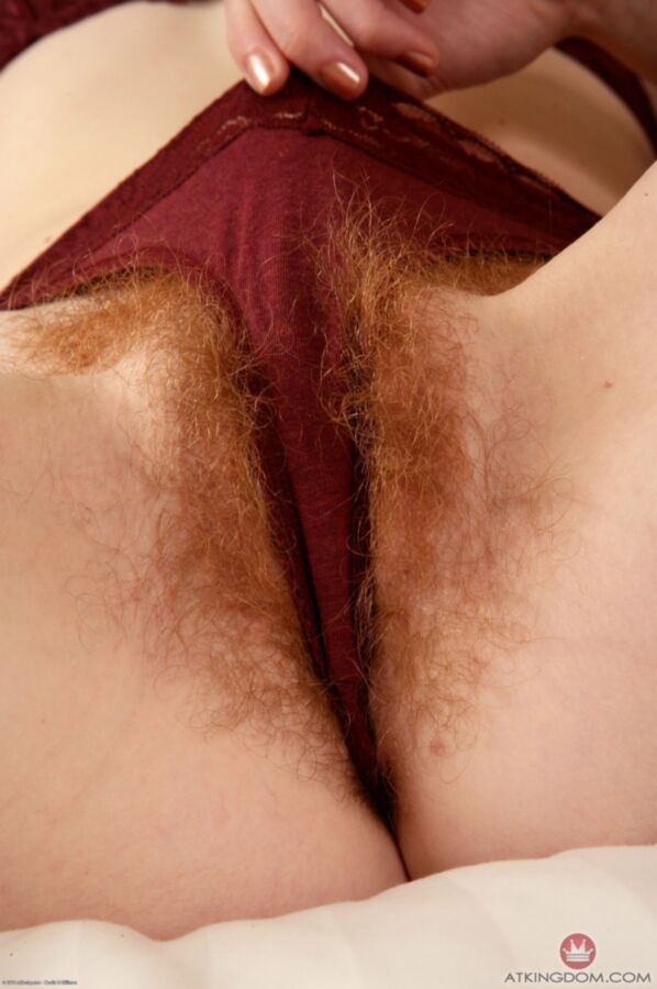 Ana Molly has a big hairy ginger twat