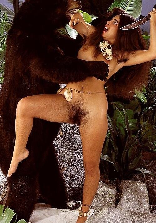 very hairy jungle slut