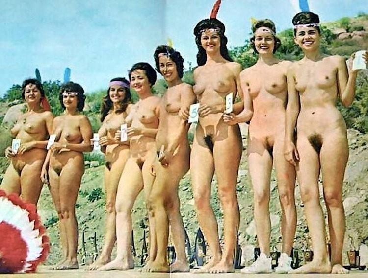 Grupos de almejas peludas y concursos nudistas 3