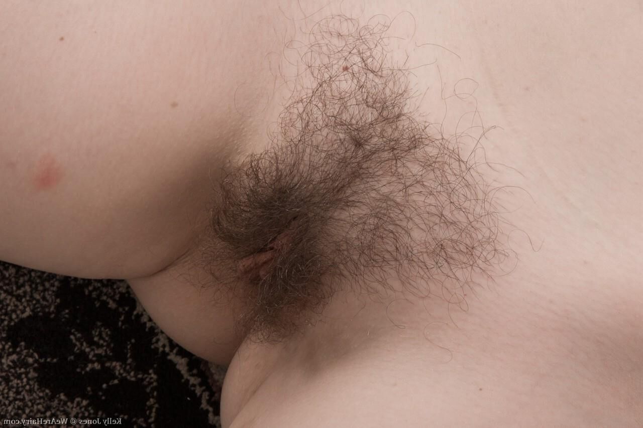 Hairy pale brunette kelly jones