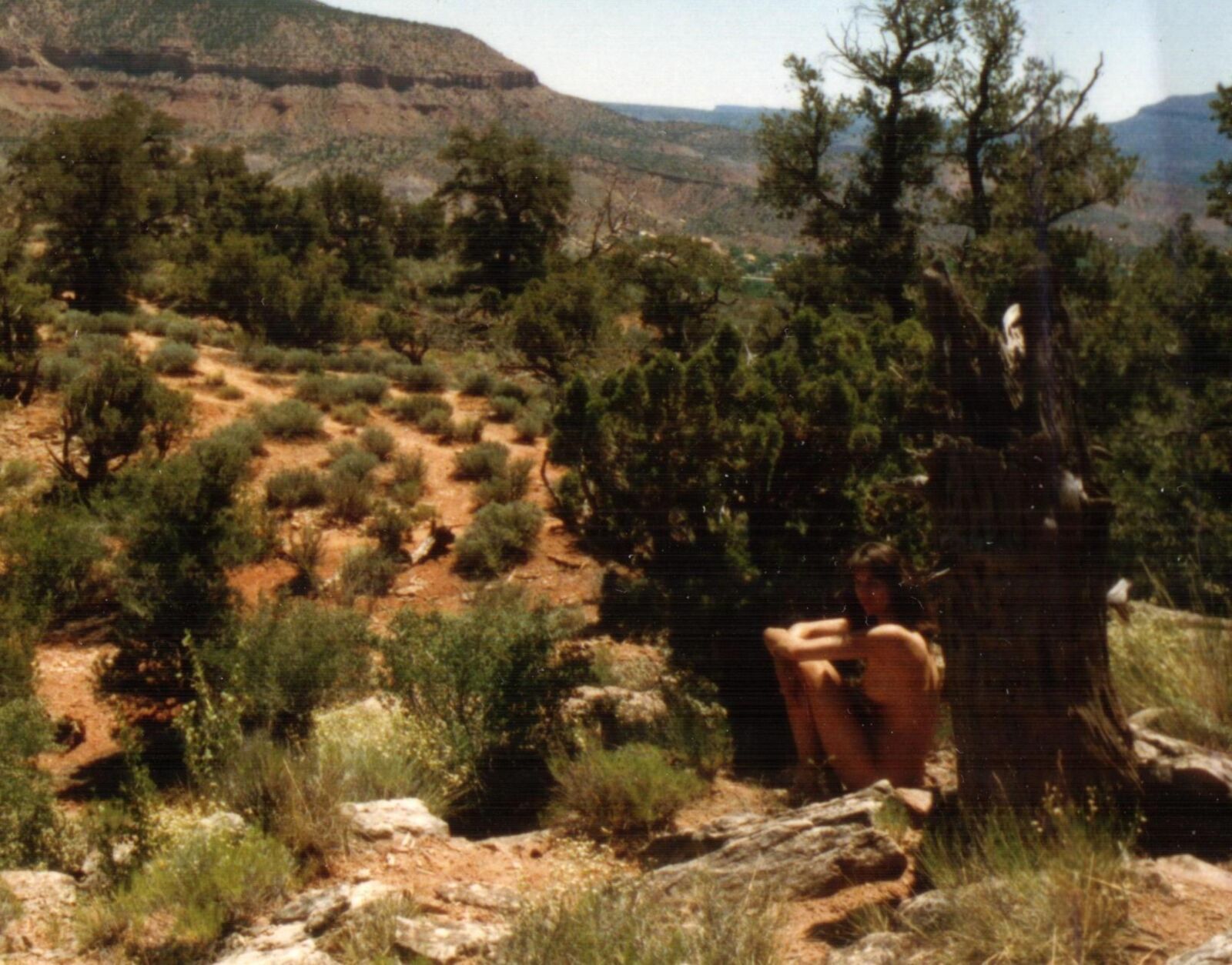 Pamela Tidwell desnuda en el Parque Nacional Zion