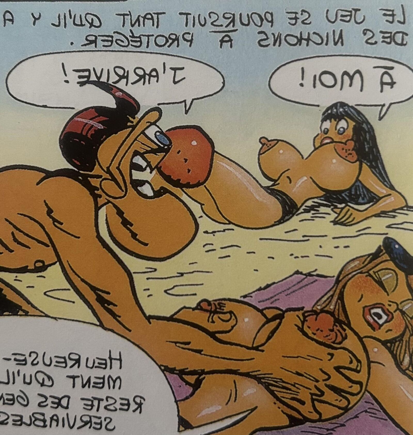 PP MALIN Cómics franceses peludos