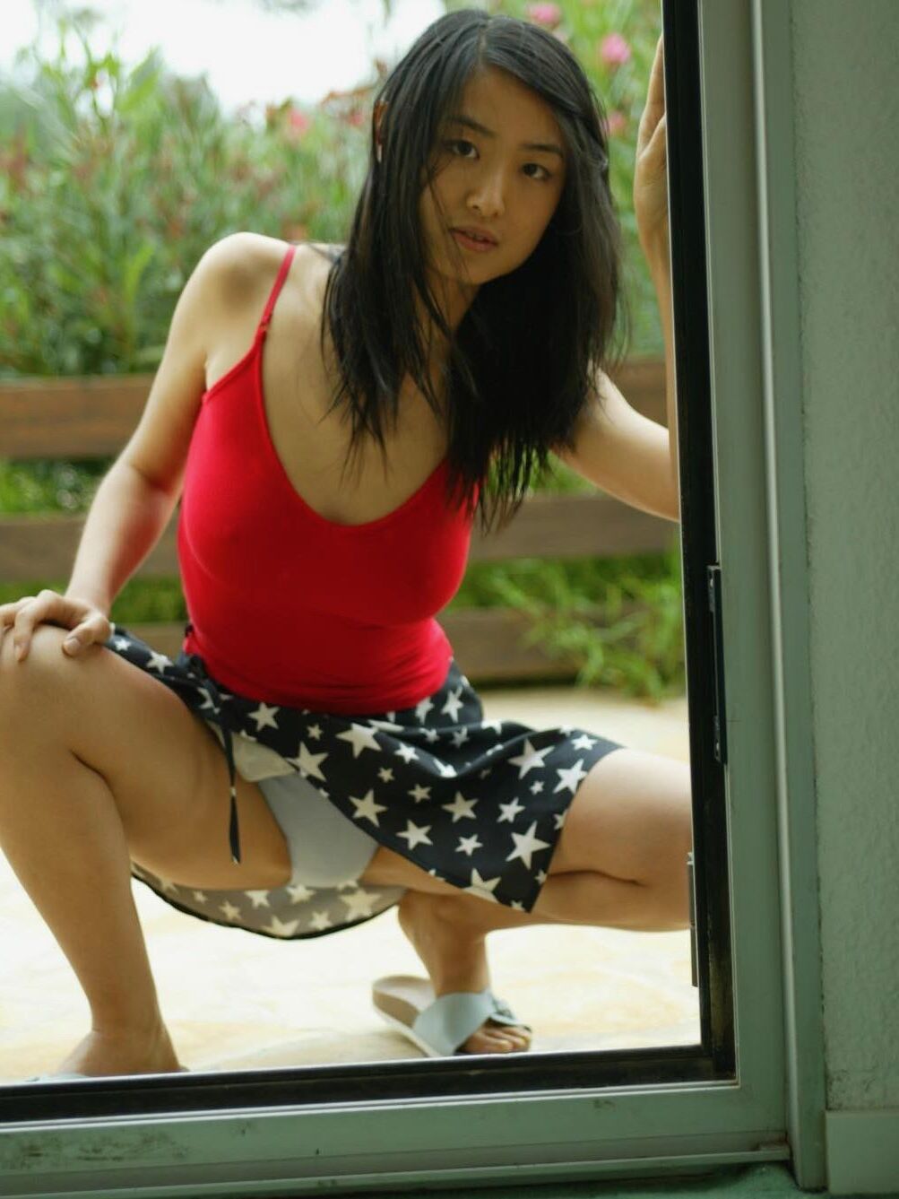 China YUKA B In public