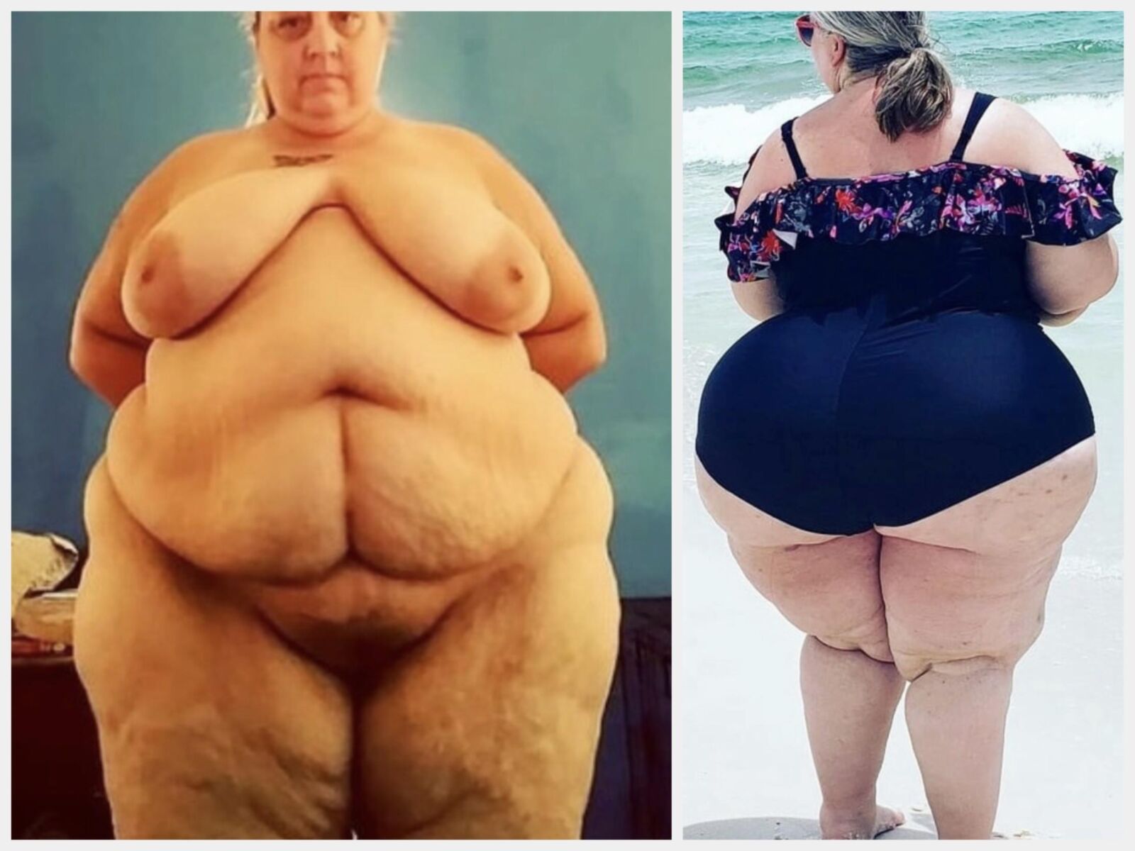 Big Fat SSBBW Oma Panorama's