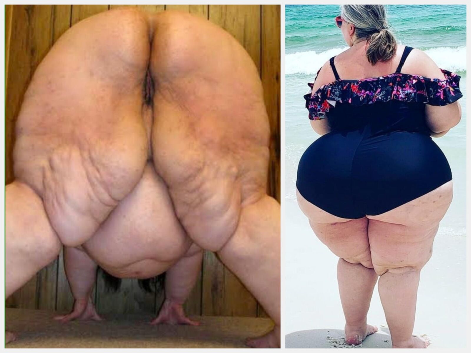 Big Fat SSBBW Oma Panorama's