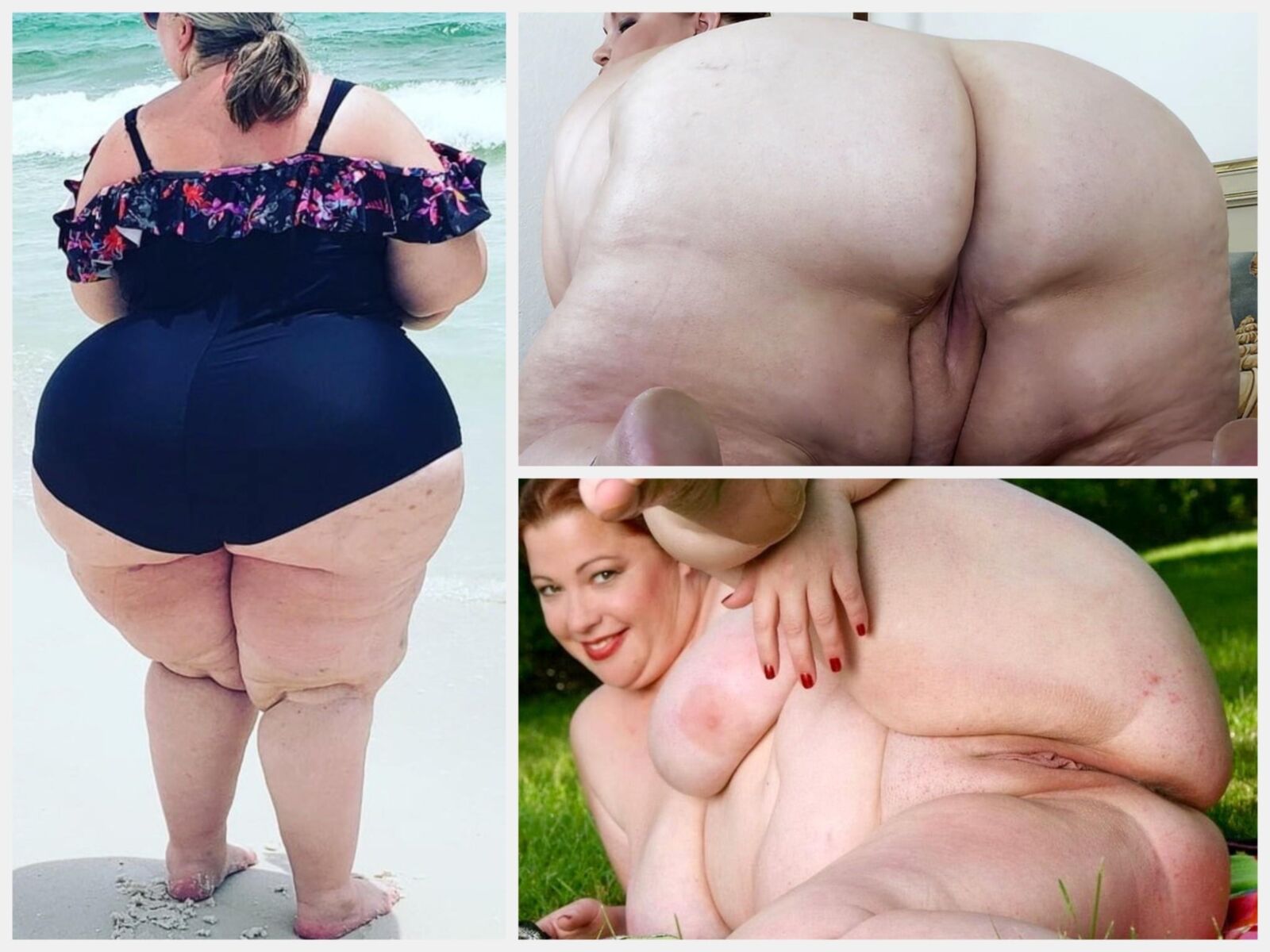 Big Fat SSBBW Oma Panorama's