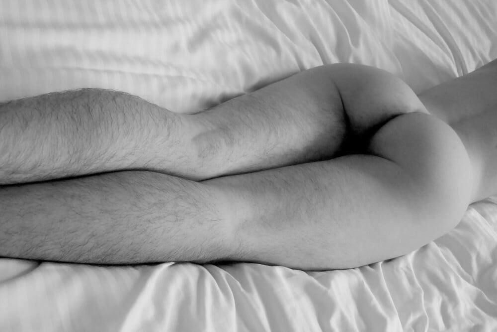 Hairy in black and white I