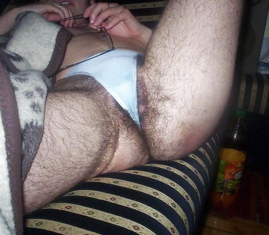 Just Look at Her Hairy Pussy 