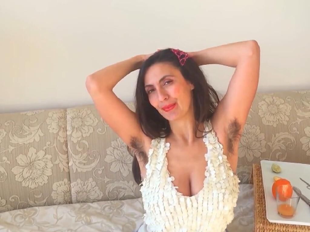 Beautiful Mature Woman With Hairy Armpits 