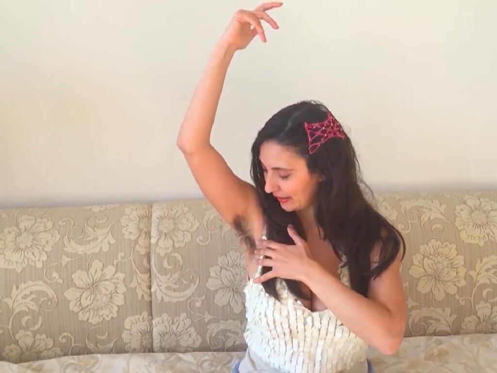 Beautiful Mature Woman With Hairy Armpits 