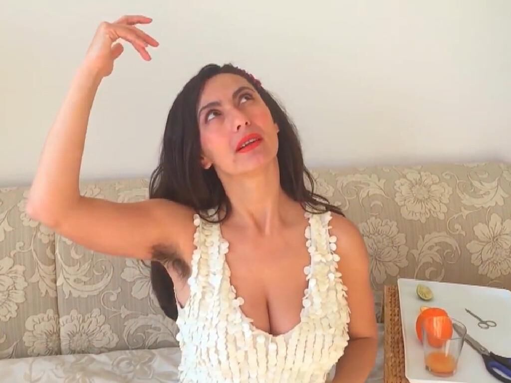 Beautiful Mature Woman With Hairy Armpits 