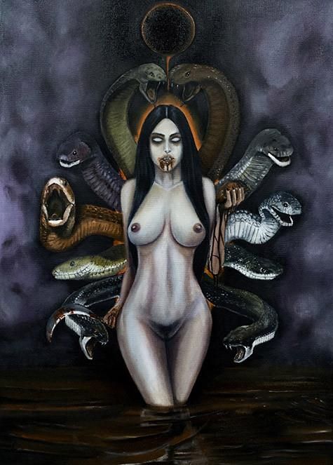 Königin Mutter Lilith Göttin
