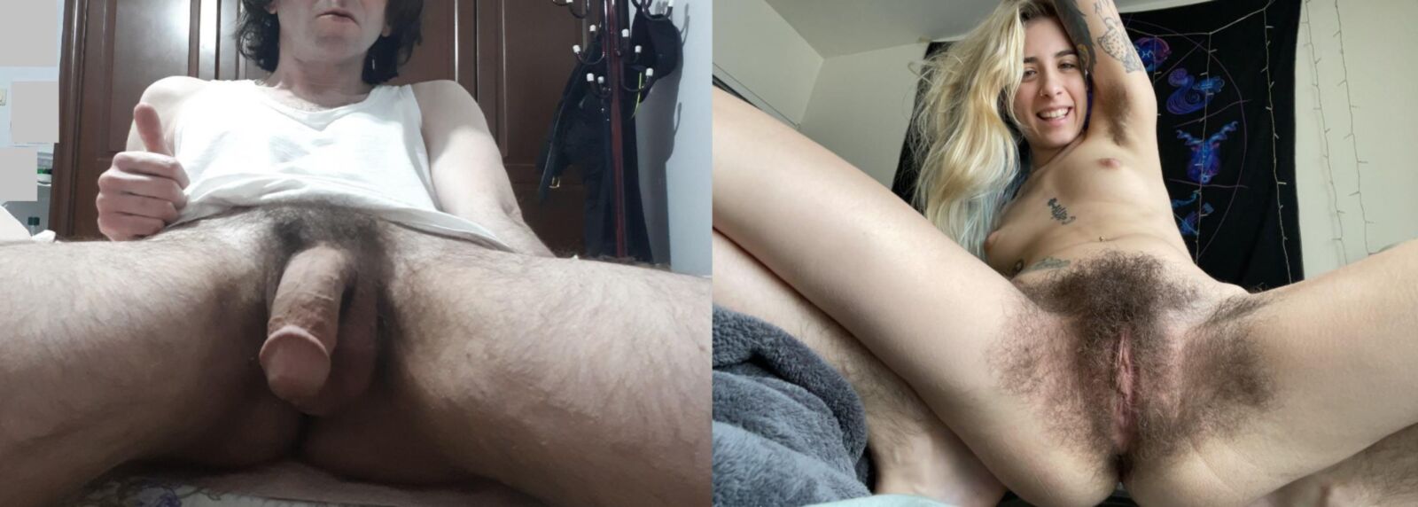 ゴシック様式の毛むくじゃらのセクシーな女