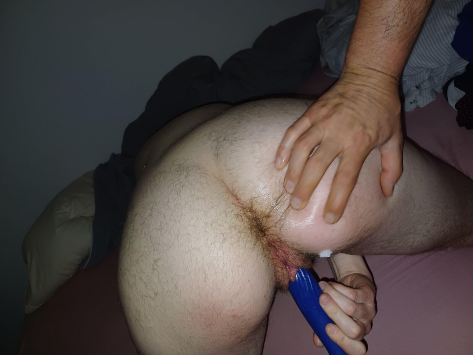 furry ass on public display