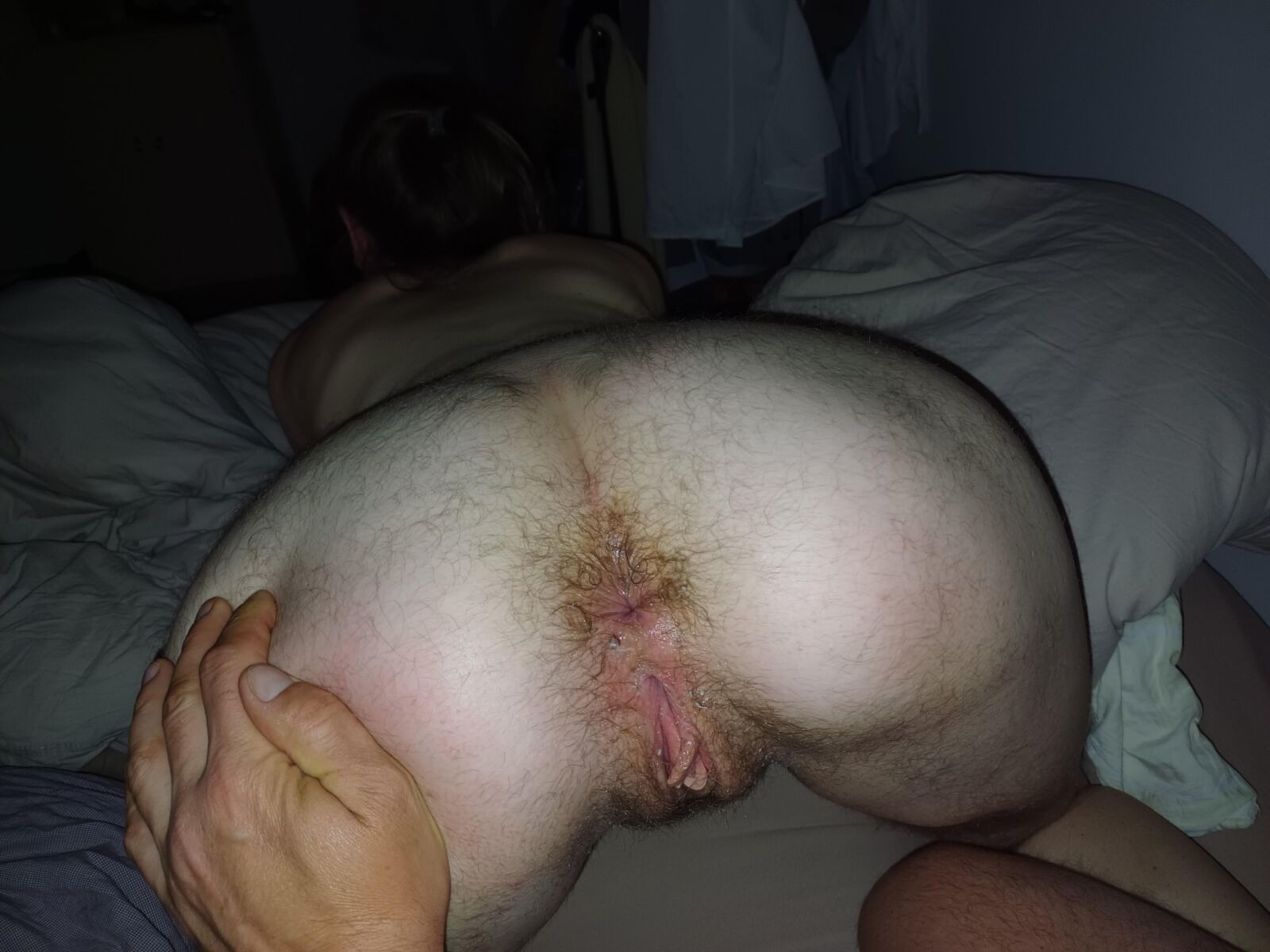 furry ass on public display