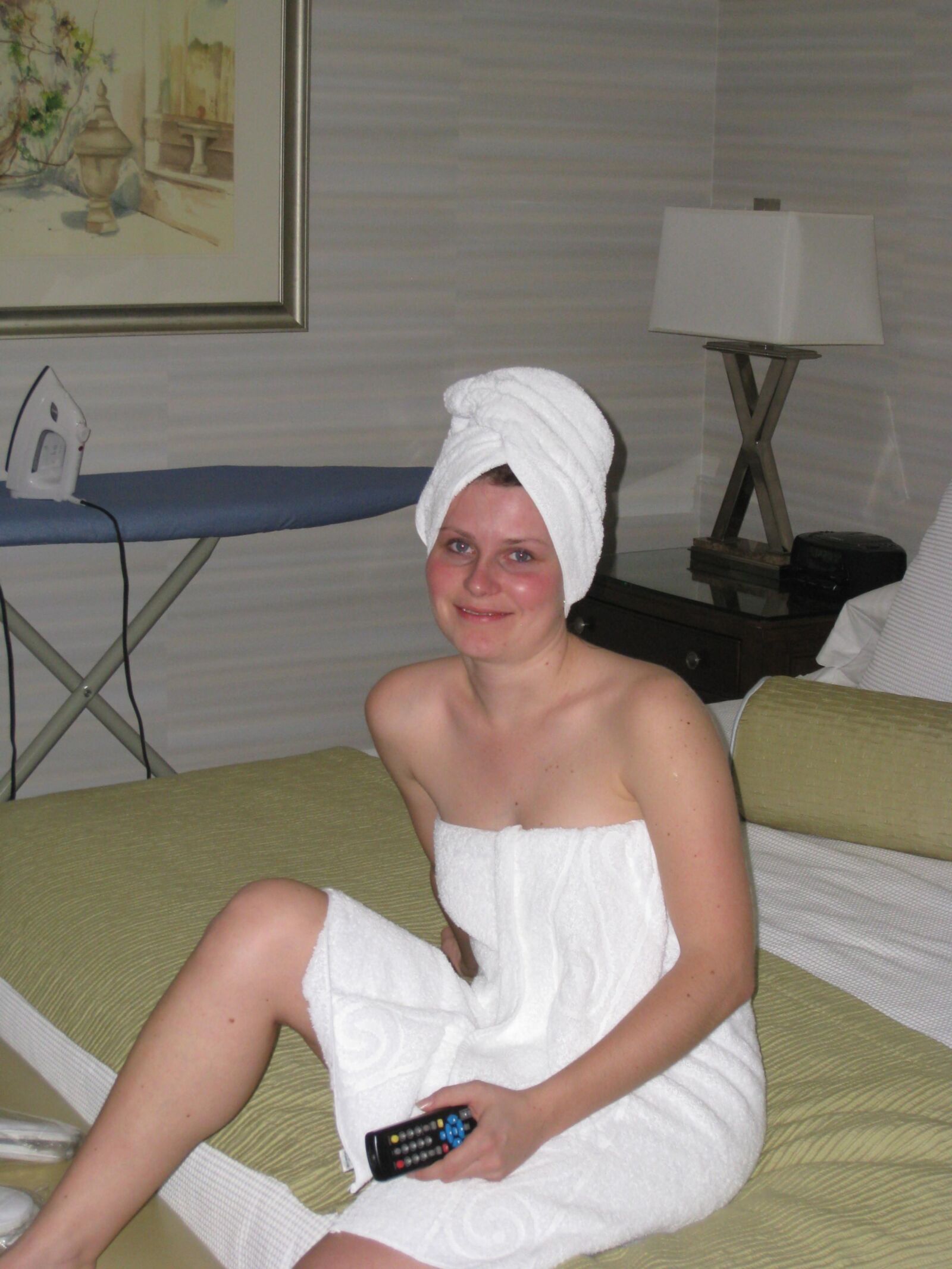 Hairy US Army wife