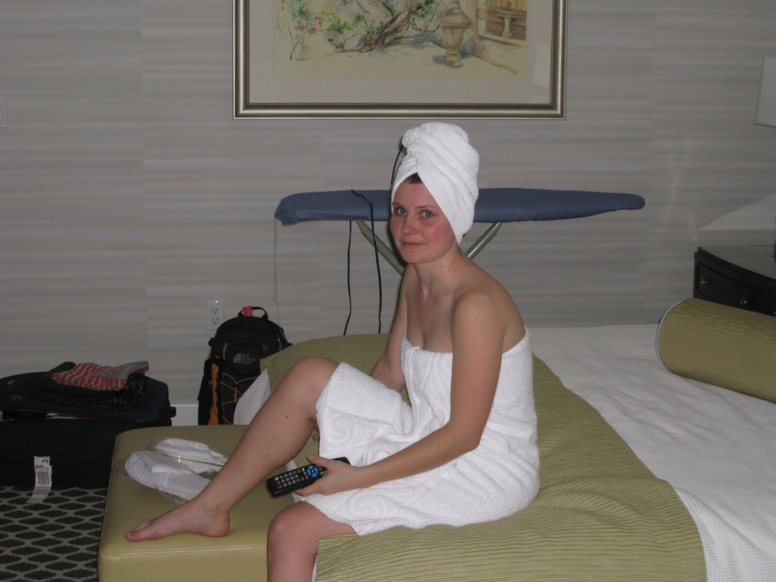 Hairy US Army wife