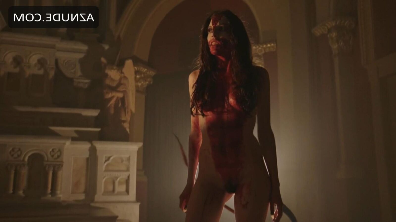 映画v/h/sとsiren（）の裸のサキュバス