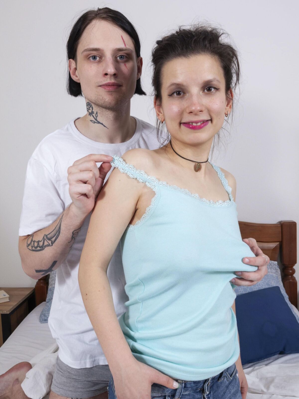 Tais Step Brother bate sua buceta peluda
