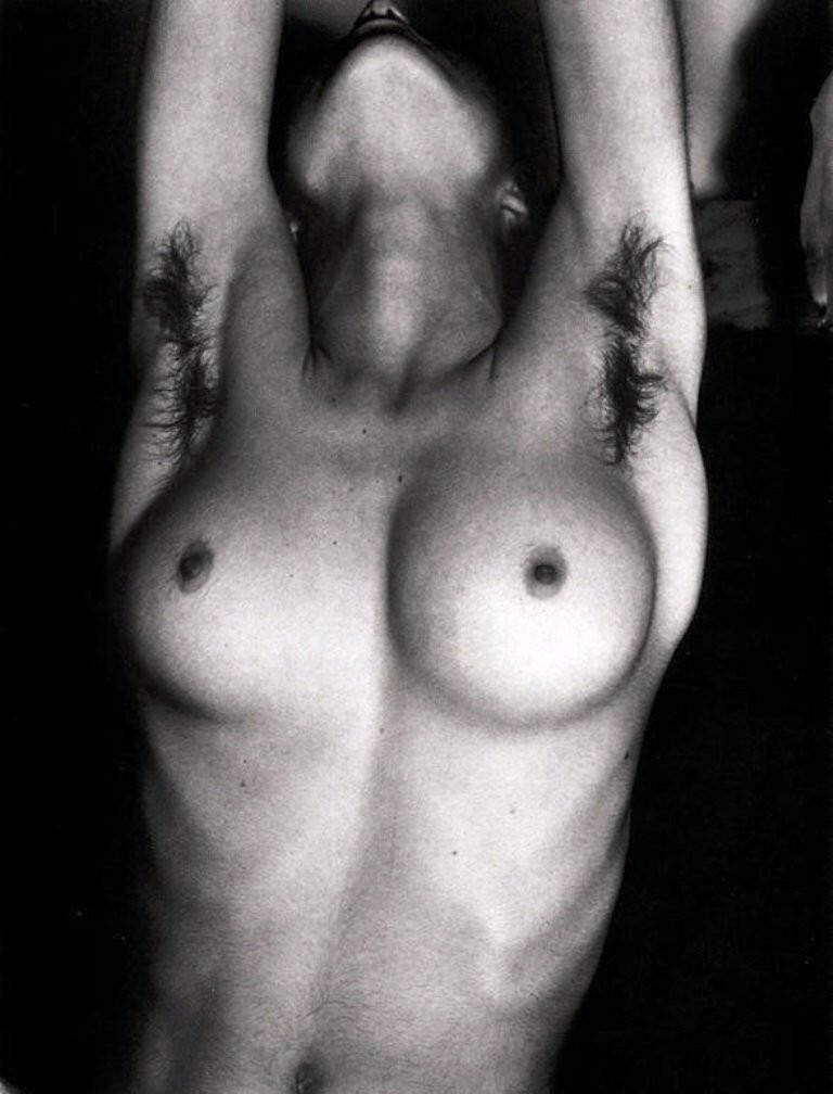 Vintage mostly hairy armpits 
