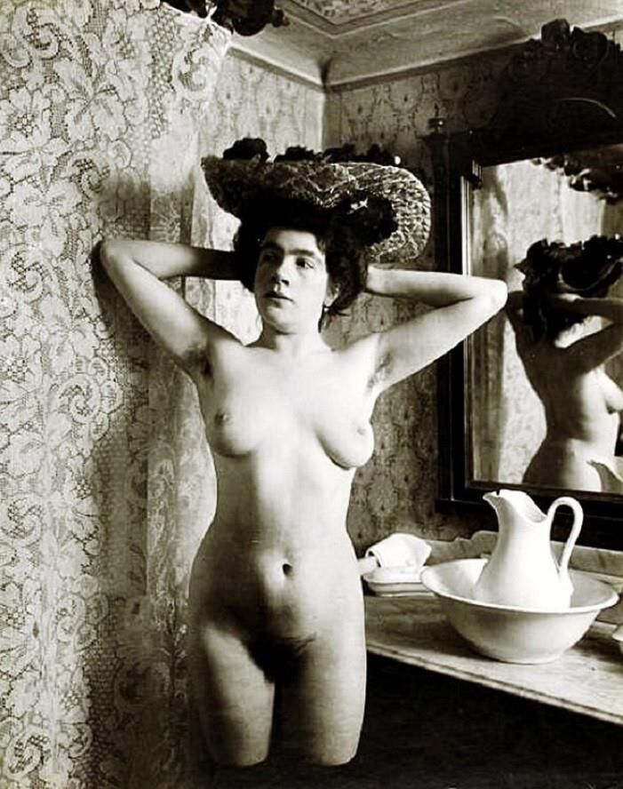Vintage mostly hairy armpits 