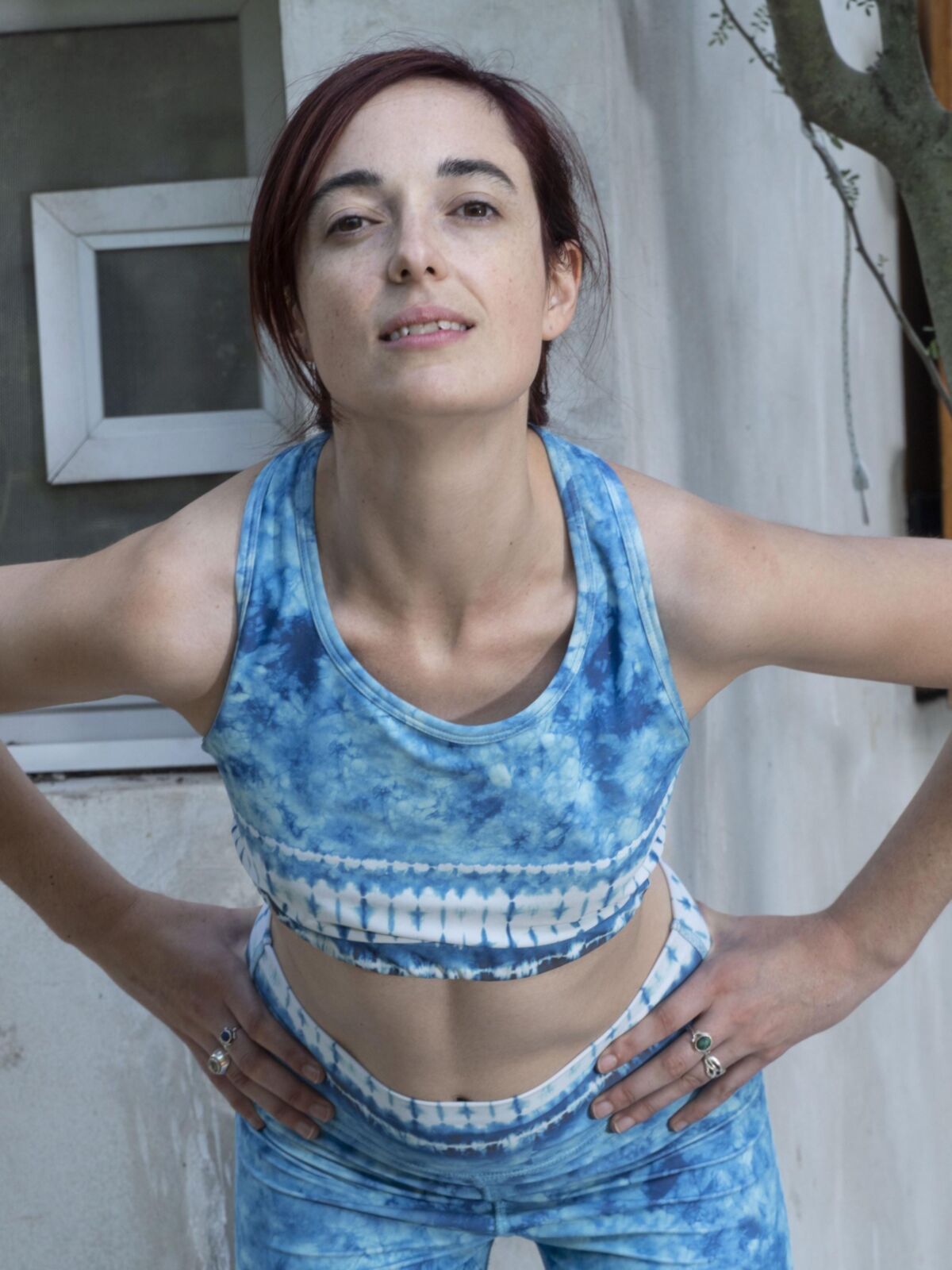 Anika Bush al aire libre