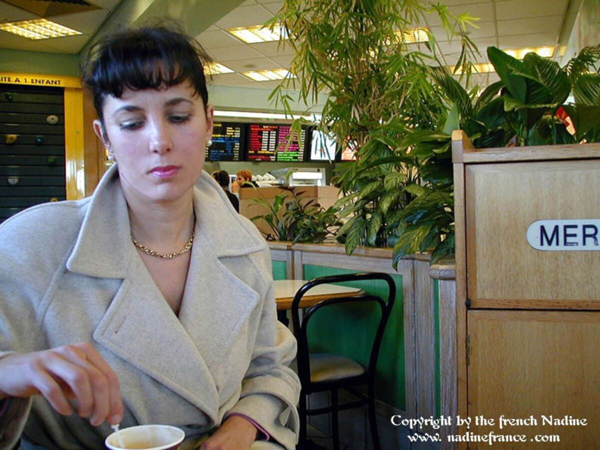French Nadine Sexy French Exhibitionist Little Town McD