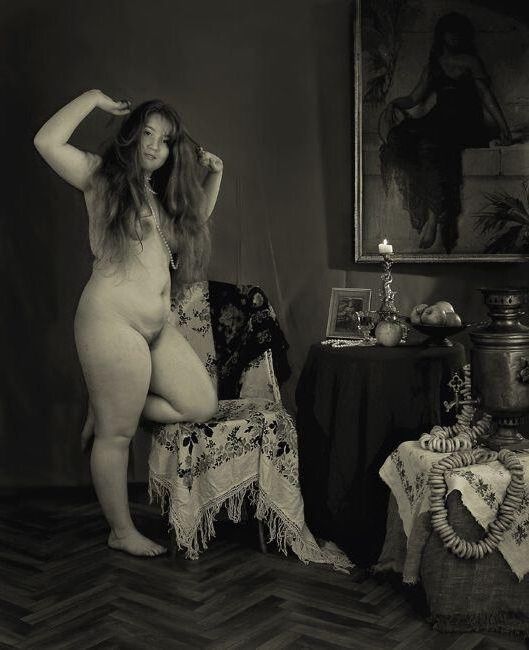Modelo russo impressionante Anna