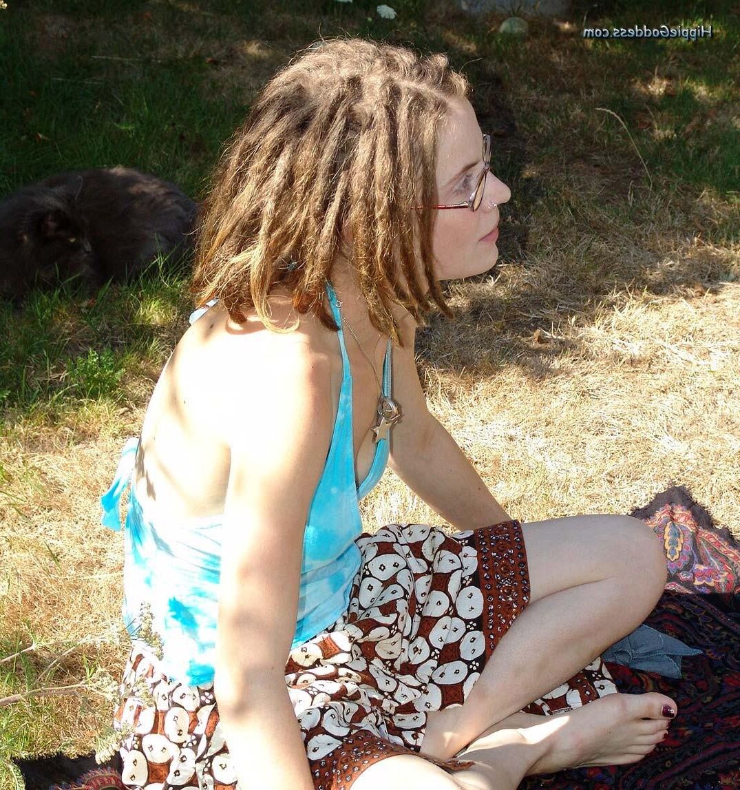 Hippiegoddess Eindringliche Dreadlocks