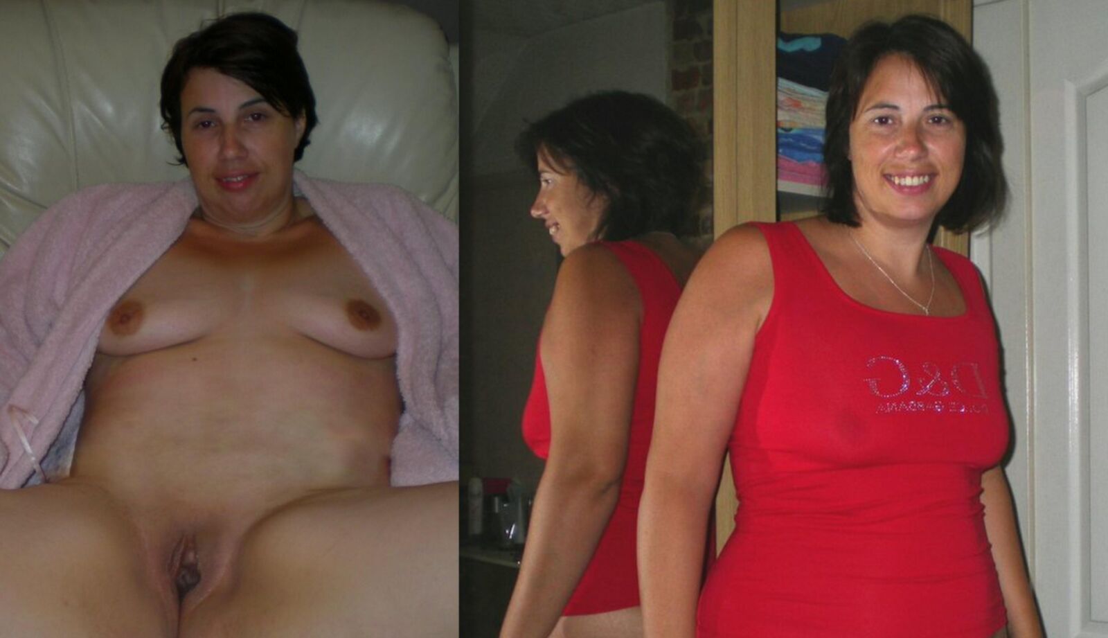 Milf desnudo vestido