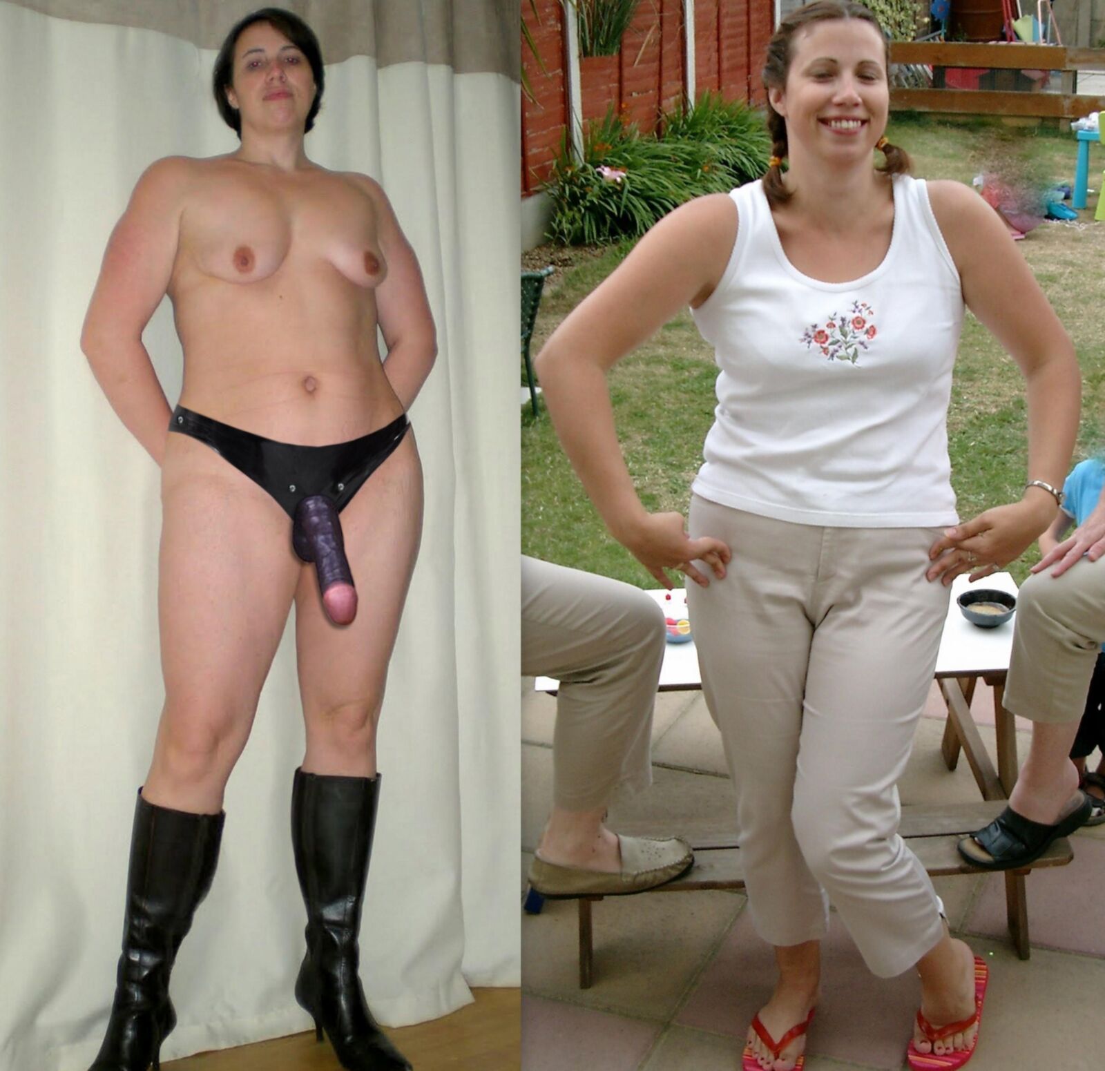 Milf desnudo vestido