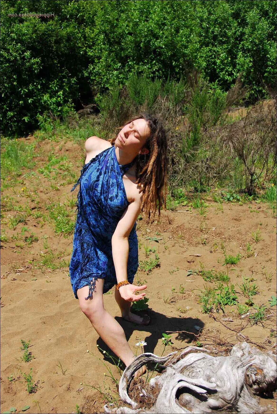 Atuendo de hippiegoddess revelador