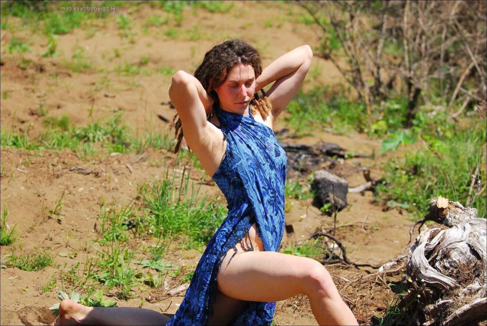 Atuendo de hippiegoddess revelador