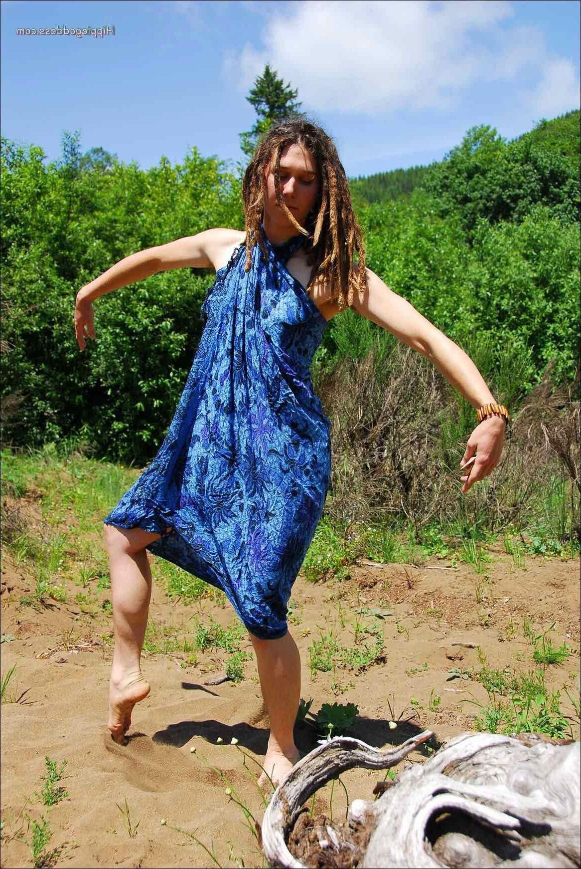 Atuendo de hippiegoddess revelador