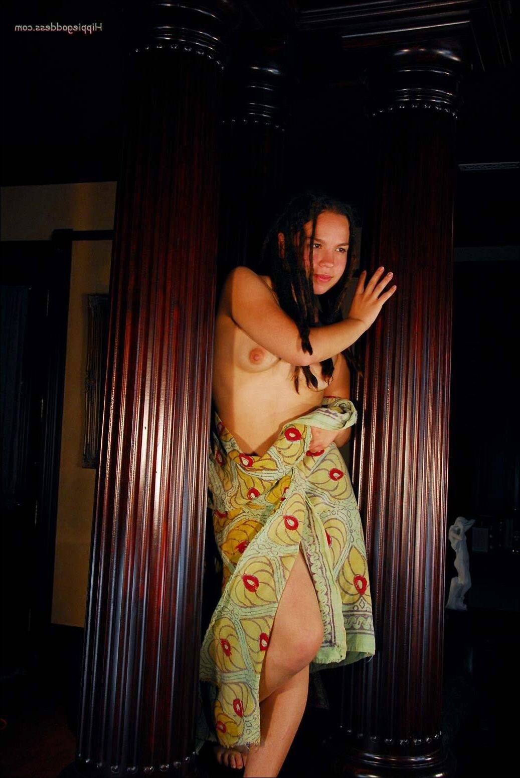 Hippiegoddess Ivy en casa