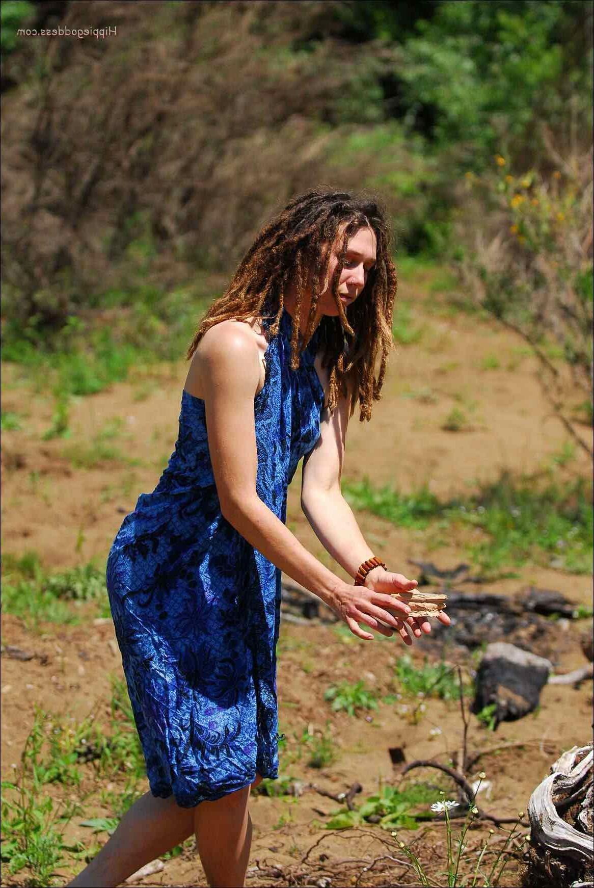 Atuendo de hippiegoddess revelador