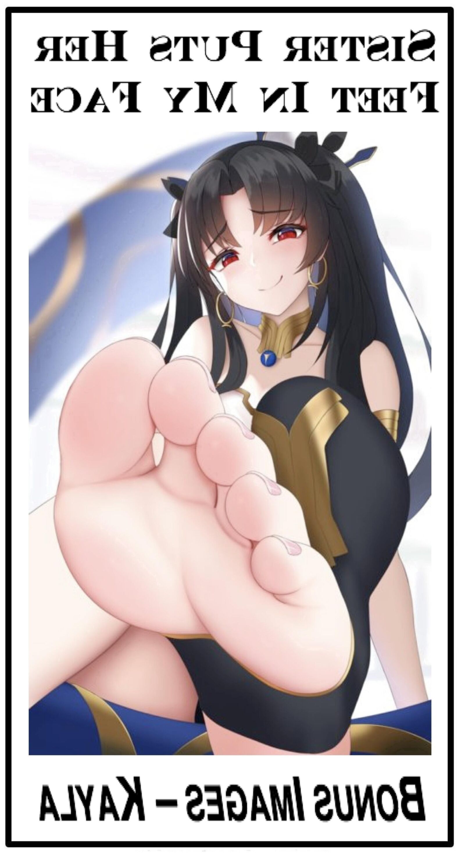 Bonus Kayla Images: "Sister Puts Her Feet In My Face"