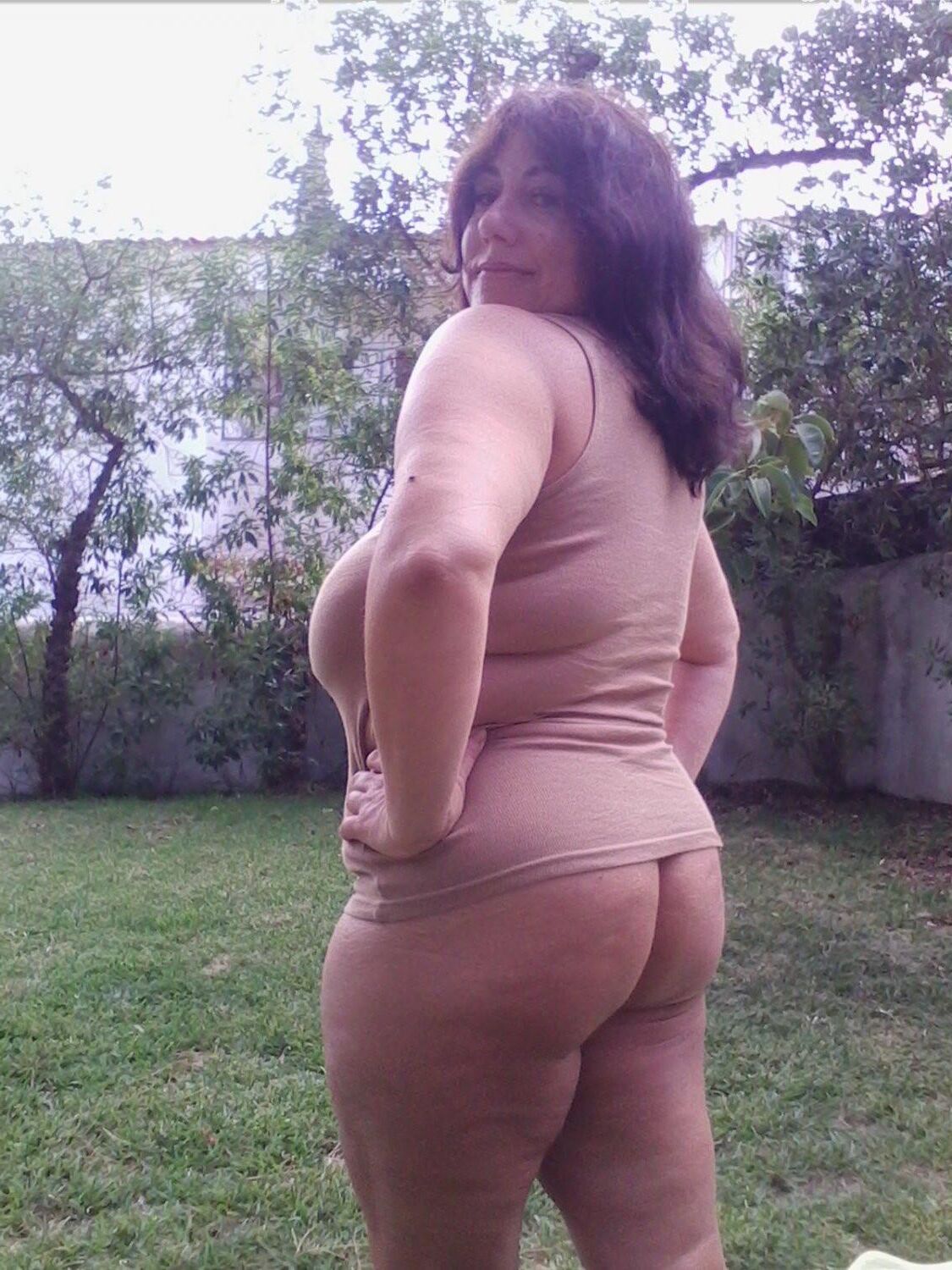 vieilles photos avec une chatte poilue