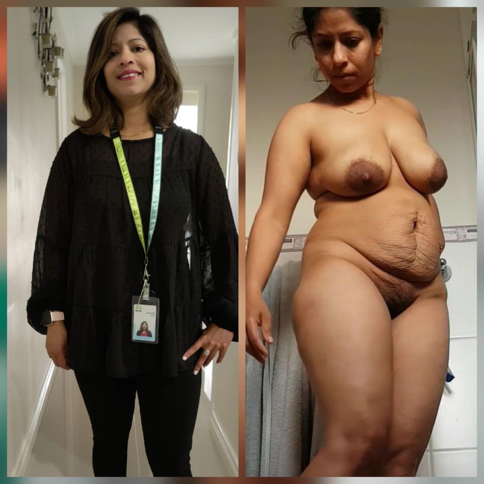 Esposa tonta expuesta
