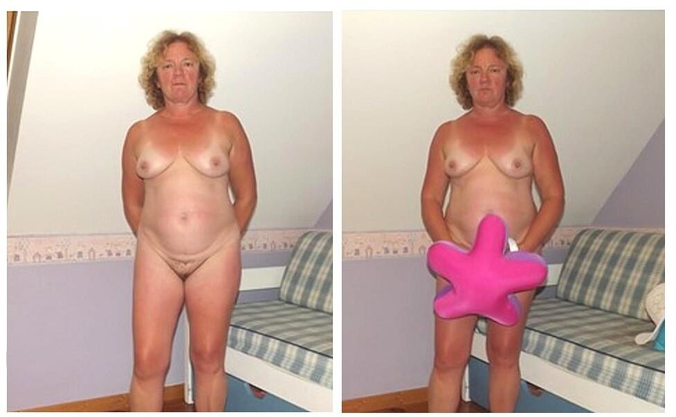 French mature granny Dressed Undressed