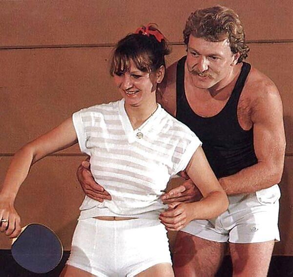 Groped Retro Sporty workout