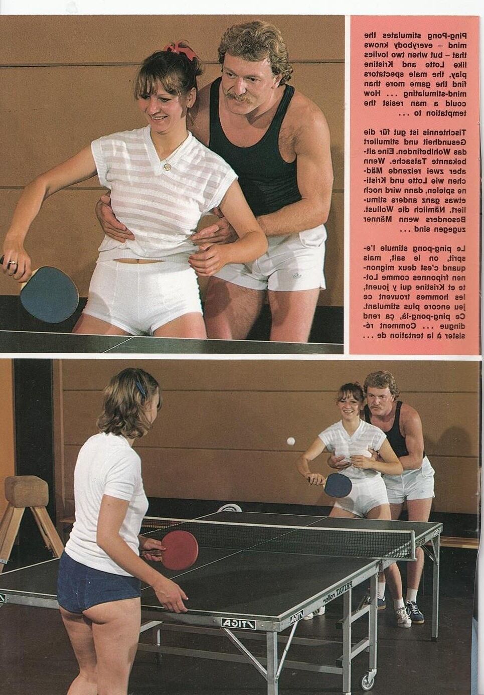 Groped Retro Sporty workout